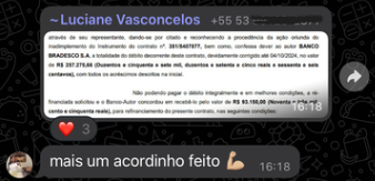 Print de resultado — aluno da Formação MMA