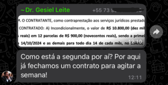 Print de resultado — aluno da Formação MMA